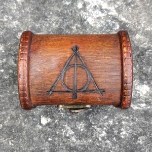 Deathly hallow trinket box jewelry Harry Potter